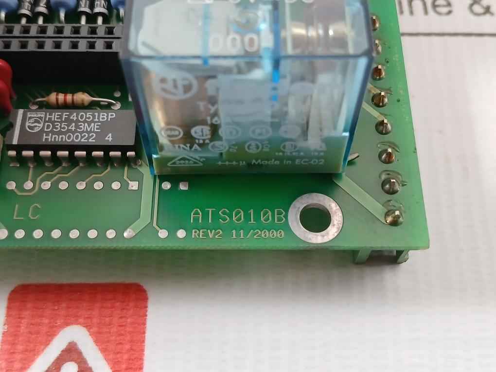Relay Control Pcb Module Ats010B Abb Rev-2