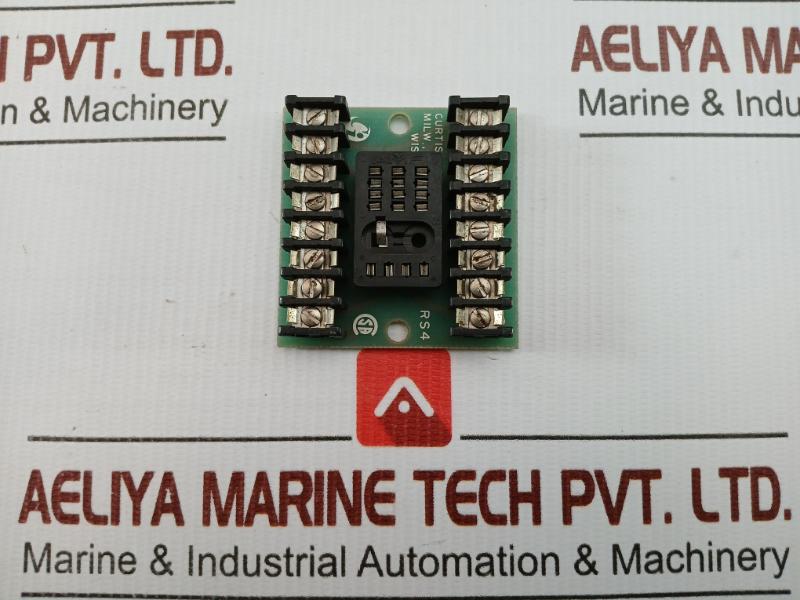 Relay Socket Board Rs4 Curtis Rev-a