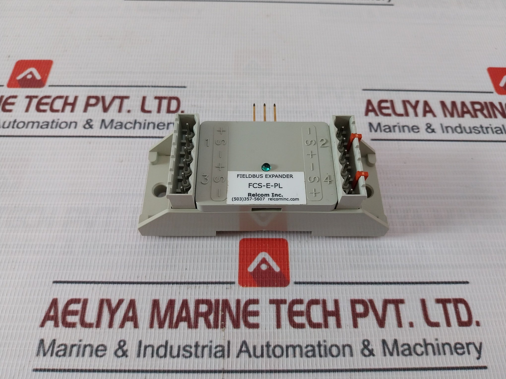 Relcom Fcs-e-pl Fieldbus Expander Fcs-m1-9801