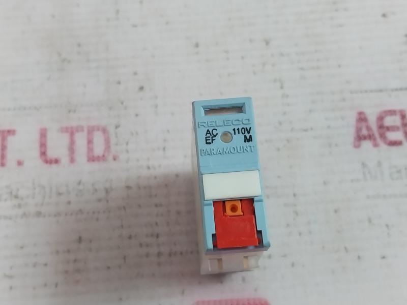 Releco C12-a21X Control Relay With Socket 110Vac 5A 250V Ac1 Sl0018253