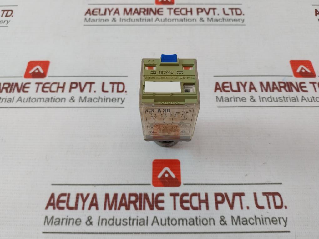 Releco C3-a30/...V 3 Pole Power Relay Iec/En 60947-4/-5 250V 1200Va