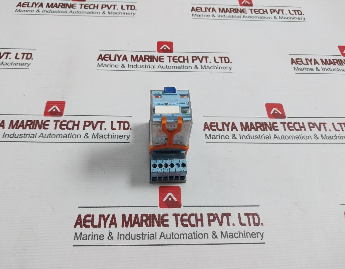 Releco C3-a30D /…V Plug-in Power Relay