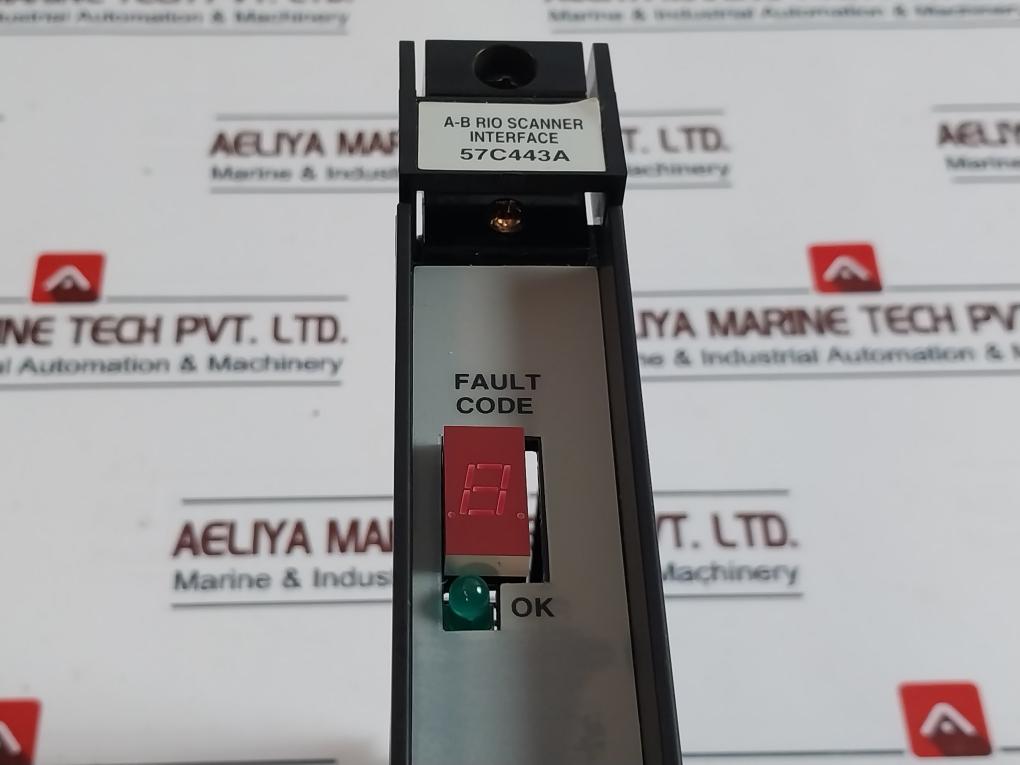 Reliance 57C443A 57443-1 Remote I/O Scanner For The Reliance Automax PLC