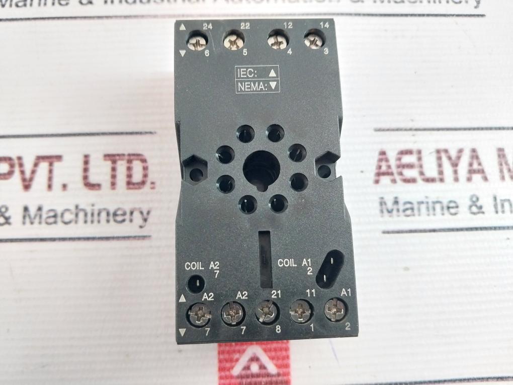 Relpol Gzp8 8 Pin Socket 12A 300Vac