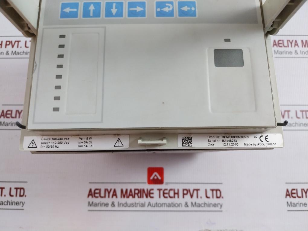 Rem610C55Hcnn Abb 100-240Vac 50/60Hz Motor Protection Relay