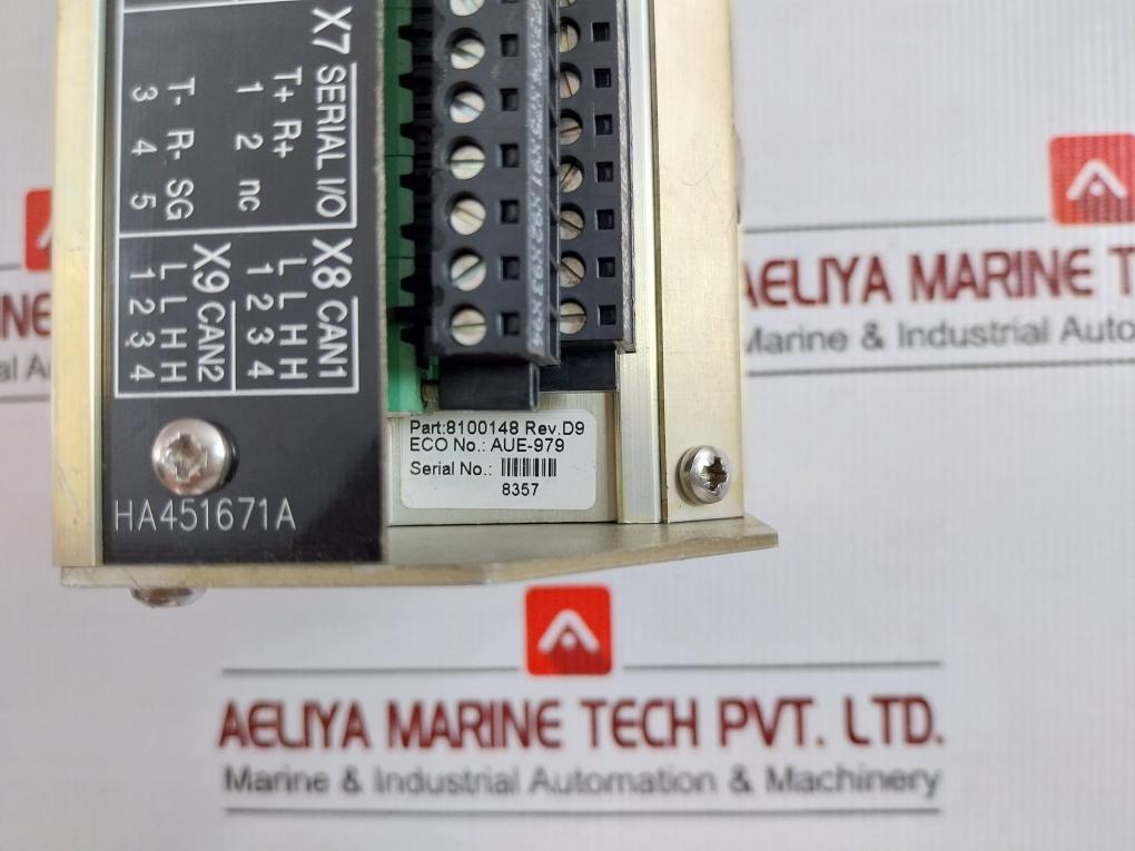Remote Analogue Input Module Rai-16 Kongsberg 6200378