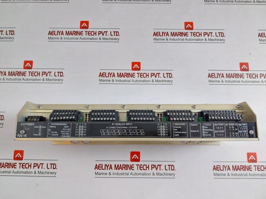 Remote Analogue Input Module Rai-16 Kongsberg 6200378