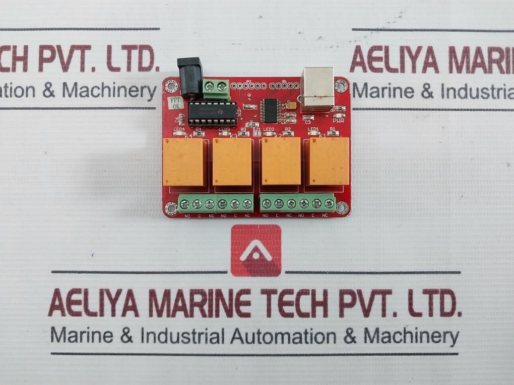Research Design Lab Rdl/4Rb/15/001/V6.0 Usb Relay Board