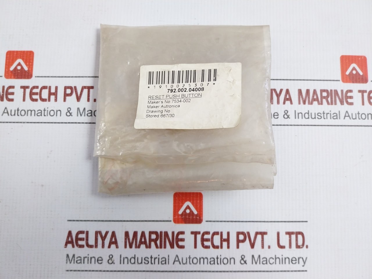 Reset Push Button Switch 03-121.011 Eao 250Vac 10A