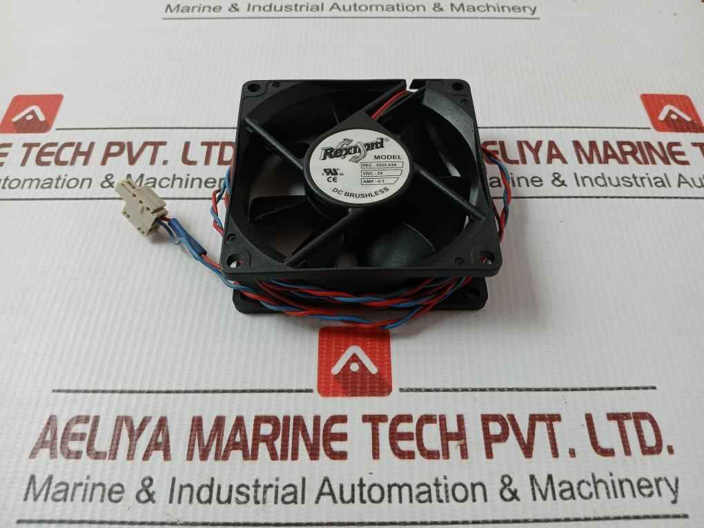 Rexnord Dc Brushless Axial Cooling Fan Rec-8025 A24