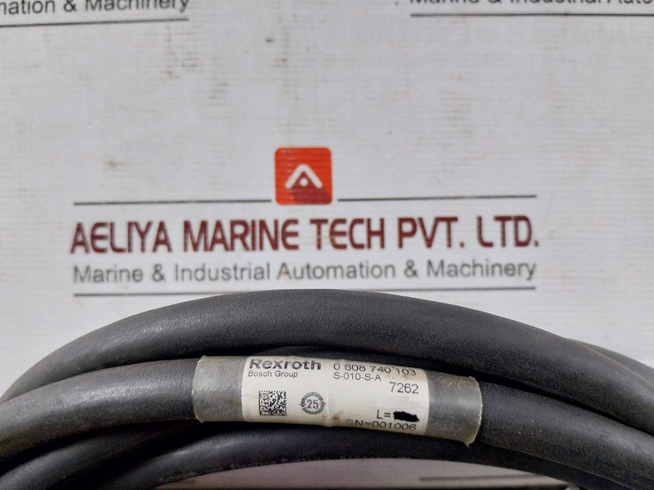 Rexroth 0 608 740 103 Connection Cable 5.5 Meter S-010-s-a