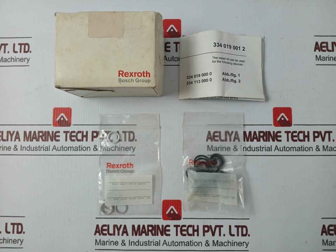 Rexroth 334 019 001 2 Washer, O-ring, Cup Seal, Valve Repair Kit 15.6 × 1.78 Mm