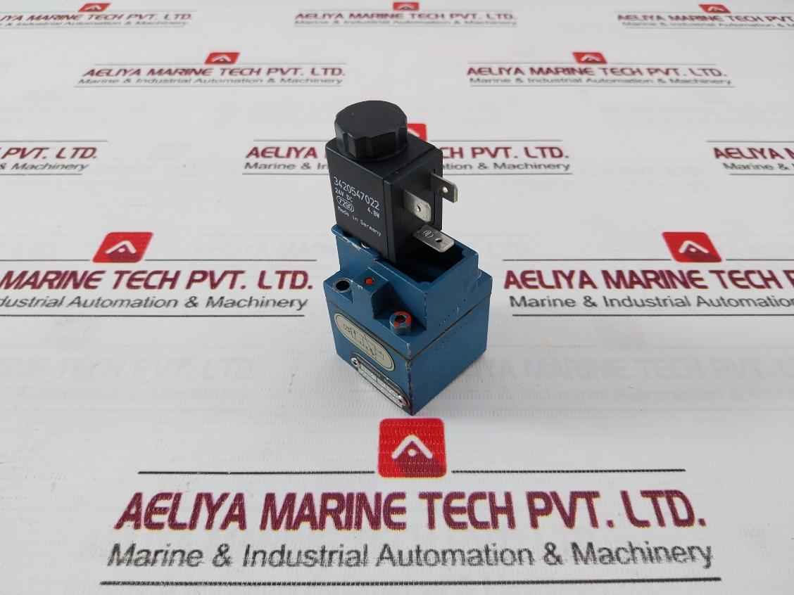 Rexroth 3722250220 Pneumatic Directional Valve 24V Dc 4.8W
