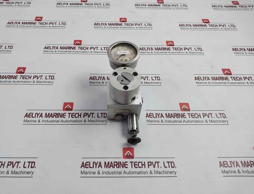 Rexroth 3750240000 Pneumatic Pressure Reducing Valve 0–350 Psi/0–25 Bar