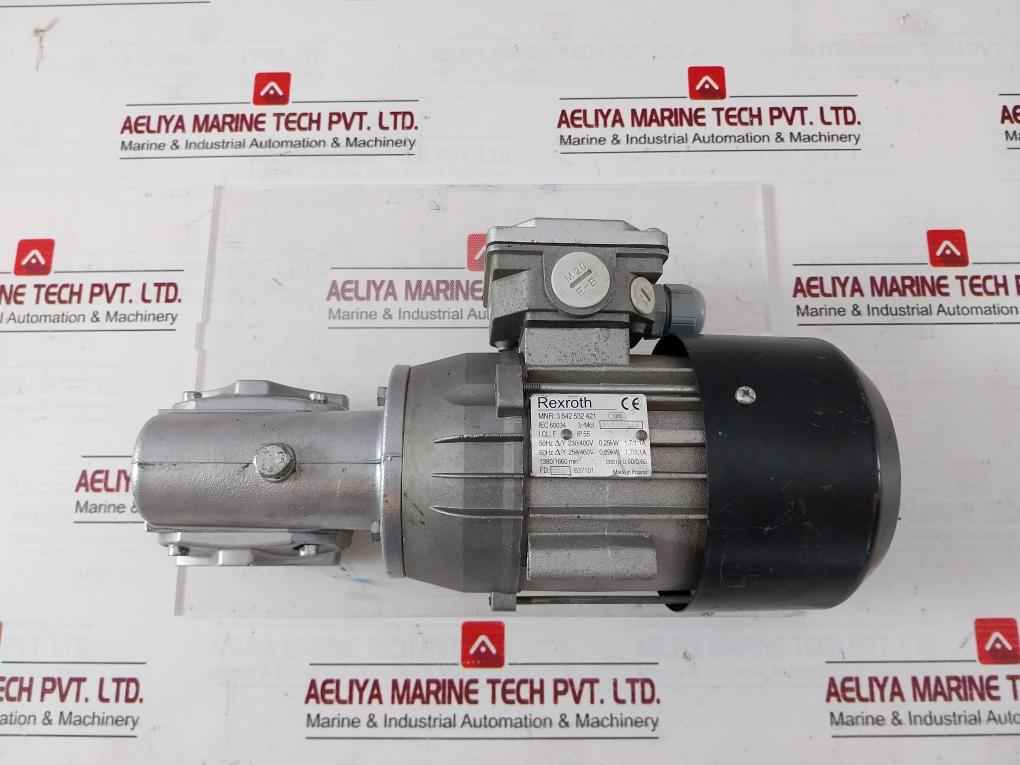 Rexroth 3 842 532 421 Three-phase Motor With Thermal Protection 230/400V 8Mm