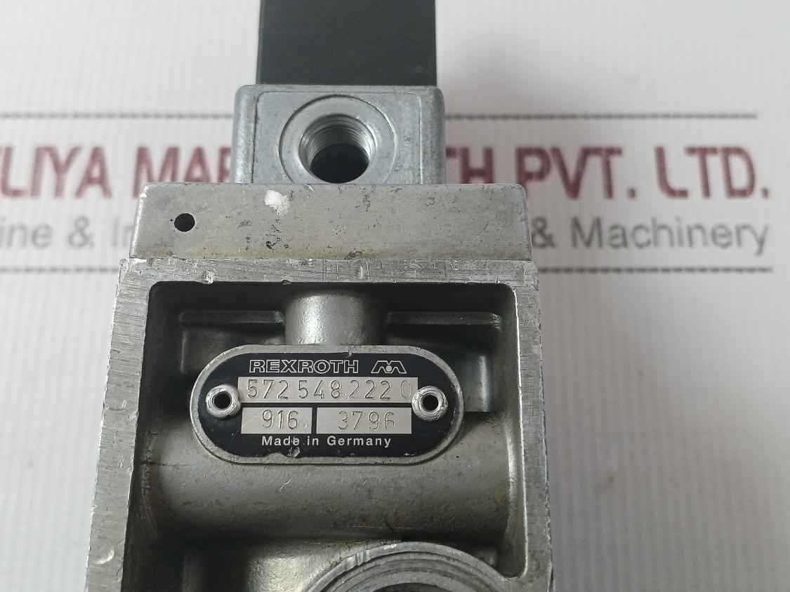 Rexroth 572 548 222 0 Solenoid Valve 24v