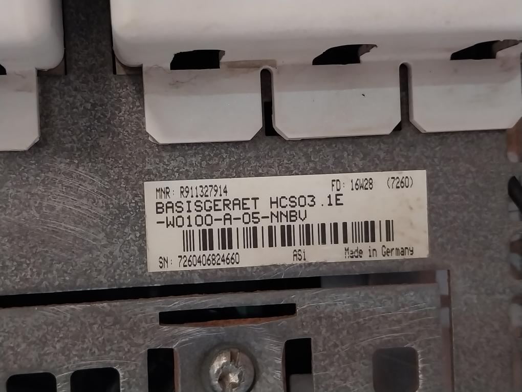 Rexroth Hcs03.1E-w0100-a-05-nnbv Indradrive Hcs03 Servo Drive 40?C 42000A