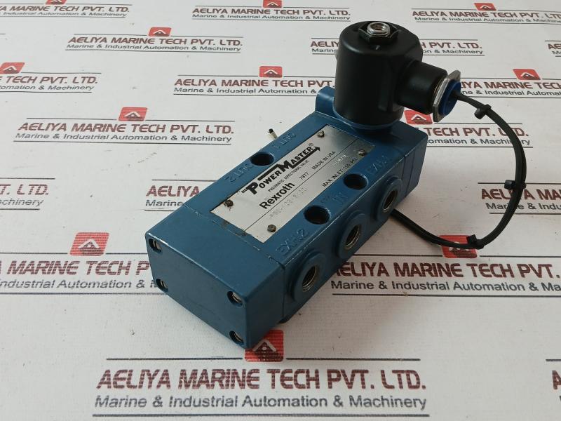 Rexroth Pt24106-9100 Pneumatic Directional Valve P50861-3 24 Hz Dc Mh1744