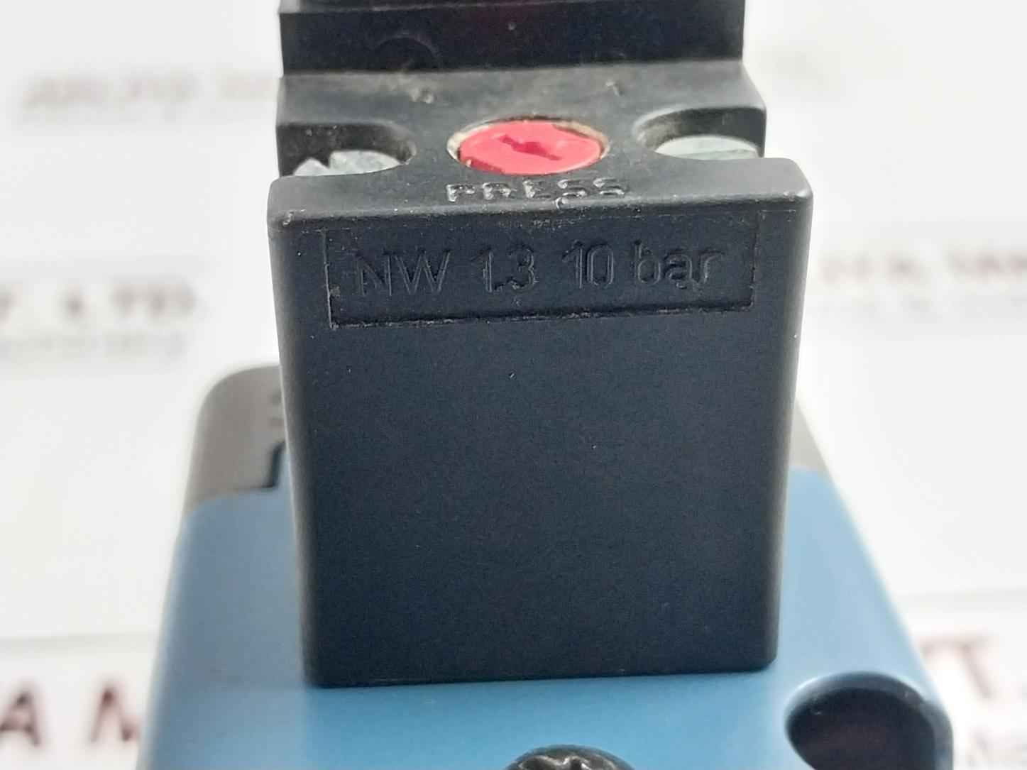 Rexroth R432006130 Ceram Directional Solenoid Valve Min Bar 2.0/10 150 Psi 24Vdc