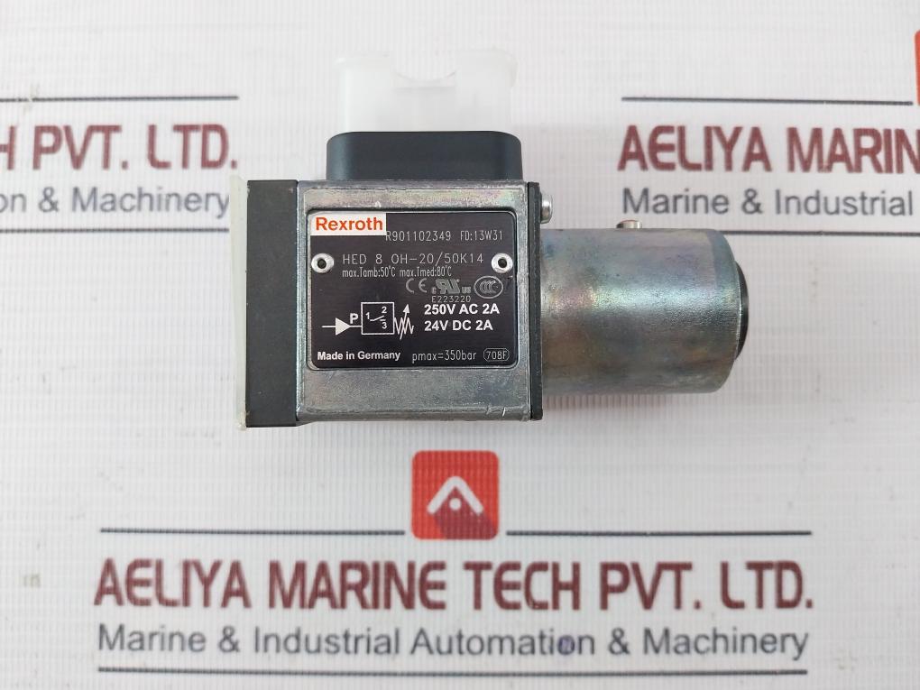Rexroth R901102349 Pressure Relay 250V Ac 2A Pmax=350Bar R901089294