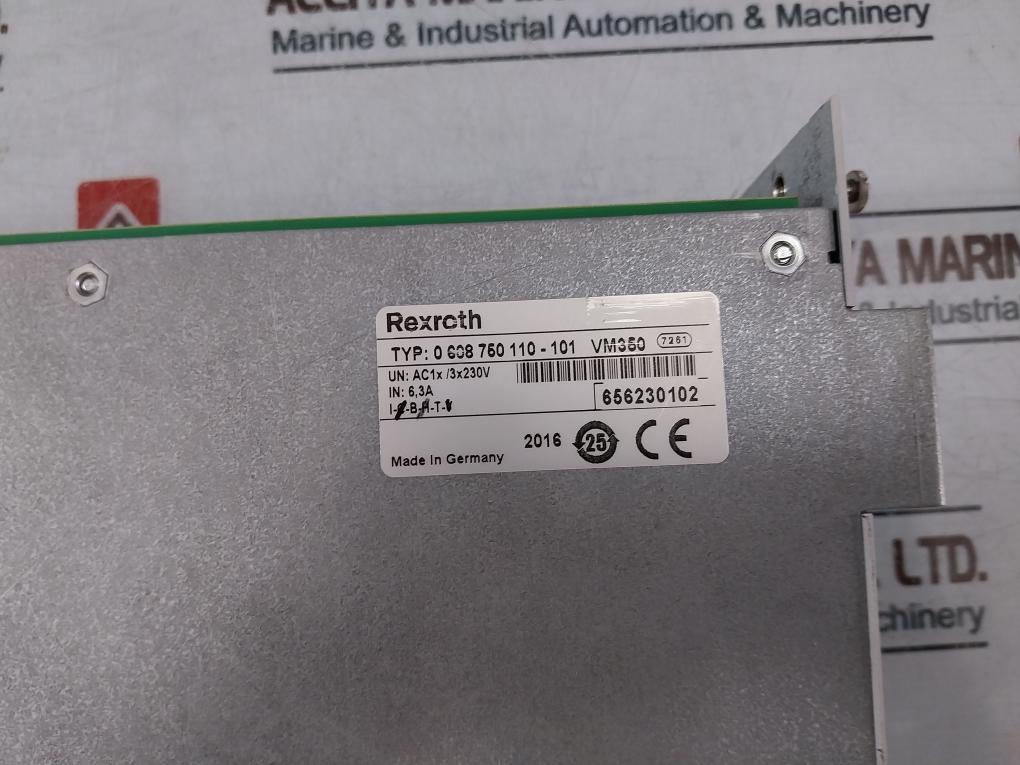Bosch Rexroth Sb356 Multi-channel Controller Vm350,lts350d,se352,ke350