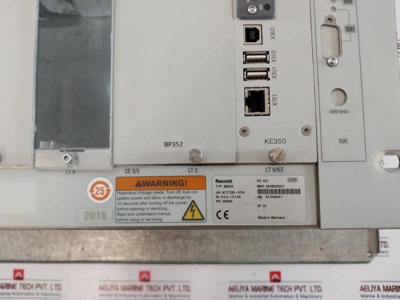 Rexroth SB356,VM350,SE352,LTS350D,BP351,BP352,KE350 Multi-Channel System Box