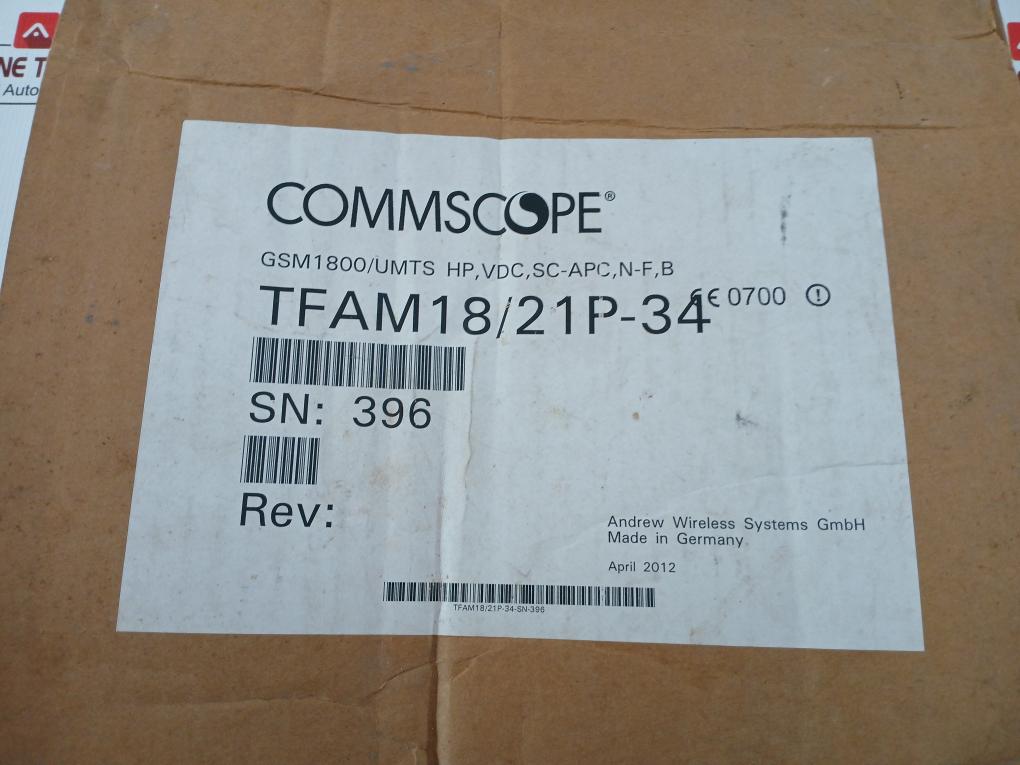 Rf Signal Distribution Unit 7582761-01 Commscope 32 Vdc/1A Rev 00