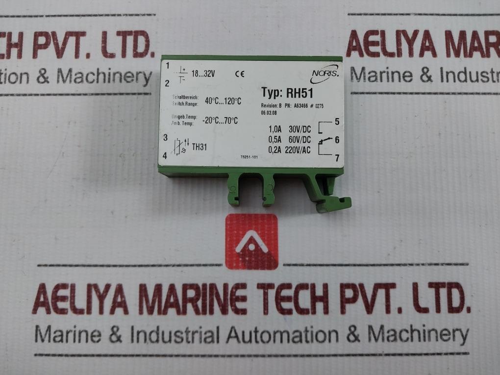 Rh51 Noris Temperature Limit Value Switch