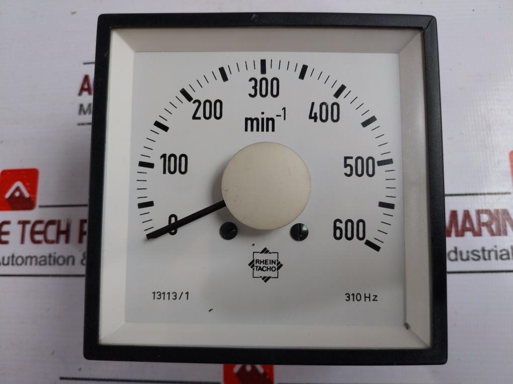 Rheintacho Ffa 96 Speed Indicator 15-30 Vdc 310 Hz 821.10.10.098, E11.99413-0118