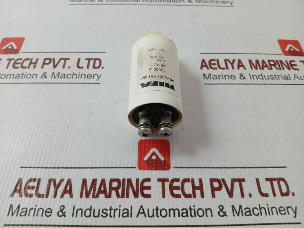 Rifa 40V Dc Aluminum Electrolytic Capacitor Peh200Kb5100M