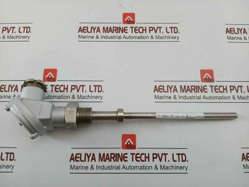 Rikadenki Kogyo Pt 100 Ohm L-180, D-10, T-3/4 Bsp=Mm 150°C Resistance Bulb Rtf-102