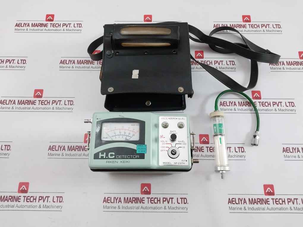 Riken Keiki Portable Hc Vapor Detector Lel Monitoring Unit Np-237H