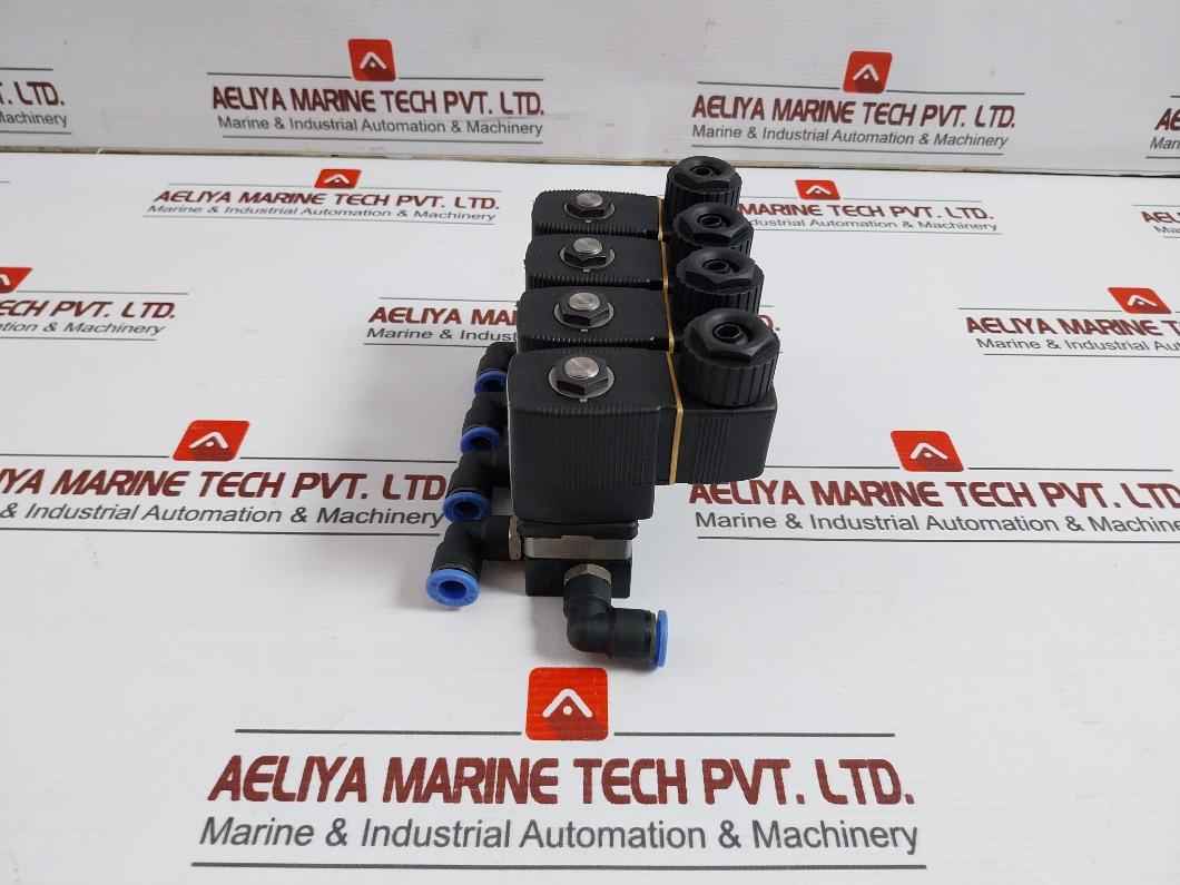 Riken Keiki Rk-2Sv-m A 3,0 Fpm Va 2 Way Solenoid Valve Assy 24Vdc 8W