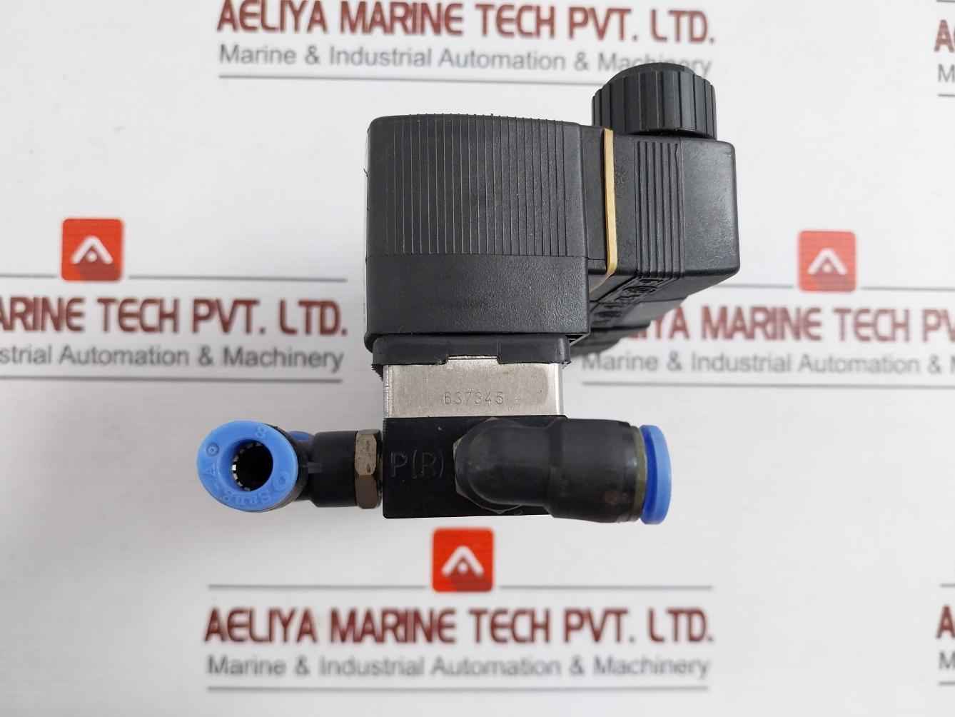 Riken Keiki Rk-2Sv-m A 3,0 Fpm Va 2 Way Solenoid Valve Assy 24Vdc 8W