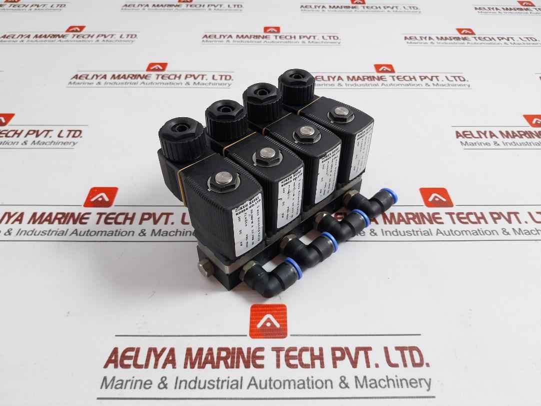 Riken Keiki Rk-2Sv-m A 3,0 Fpm Va 2 Way Solenoid Valve Assy 24Vdc 8W