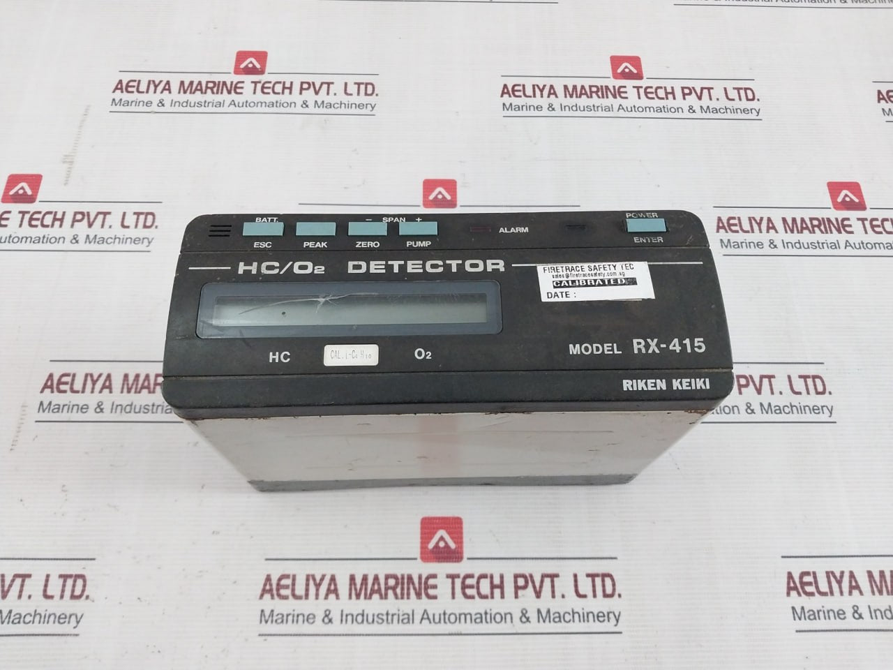 Riken Keiki Rx-415 Hc/O2 Detector Dc 6V De-3123-1 / Os-b3