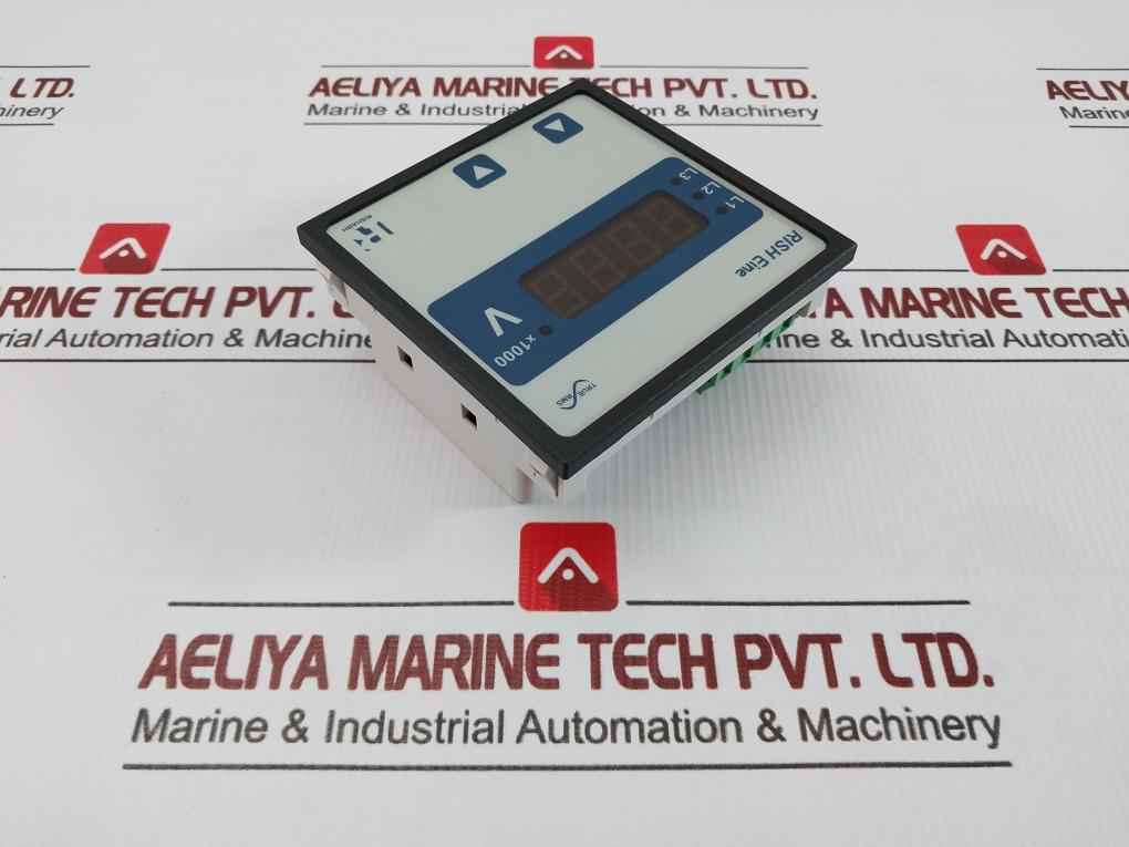 Rish Eine 3V Digital Panel Meter 40V-300V Ac/Dc Rishabh