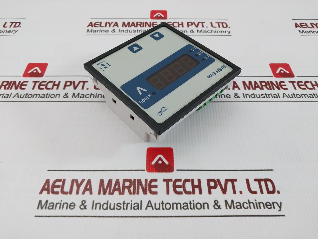 Rish Eine 3V Digital Panel Meter 40V-300V Ac/Dc Rishabh