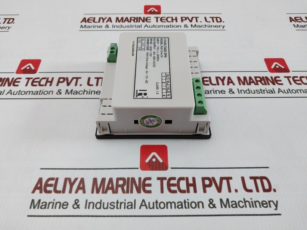 Rish Eine 3V Digital Panel Meter 40V-300V Ac/Dc Rishabh