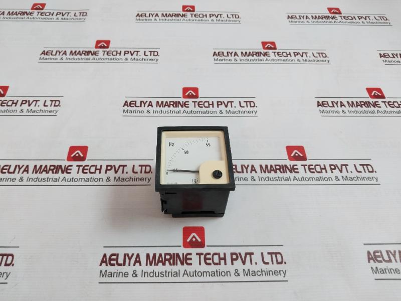 Rishabh 0-55 Hz Analogue Pointer - Type Frequency Meter 100C