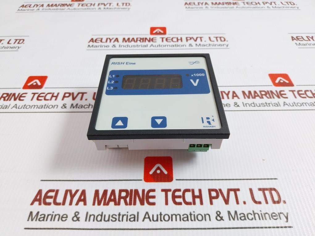 Rishabh 40V-300V Ac/Dc Digital Panel Meter Rish Eine 3V