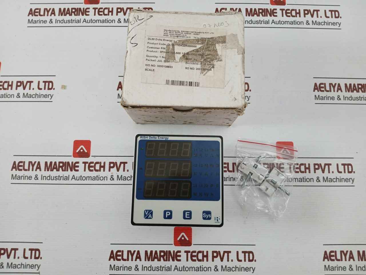 Rishabh Dl30-11Ea3Zr000000 Delta Energy Multifunction Power Meter