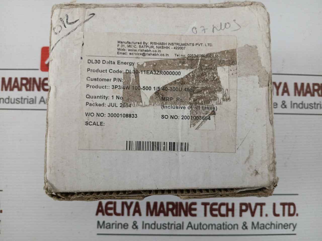 Rishabh Dl30-11Ea3Zr000000 Delta Energy Multifunction Power Meter