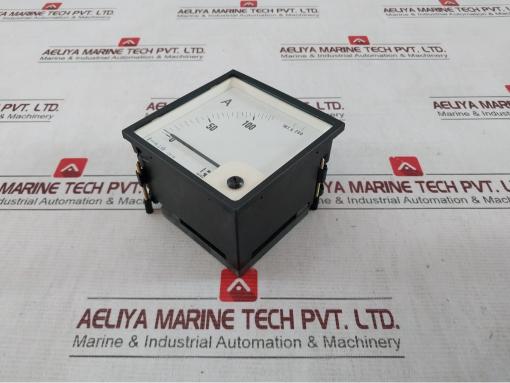 Rishabh Eq96 Ampere Panel Meter 5A Without Dial Scale X2 600V