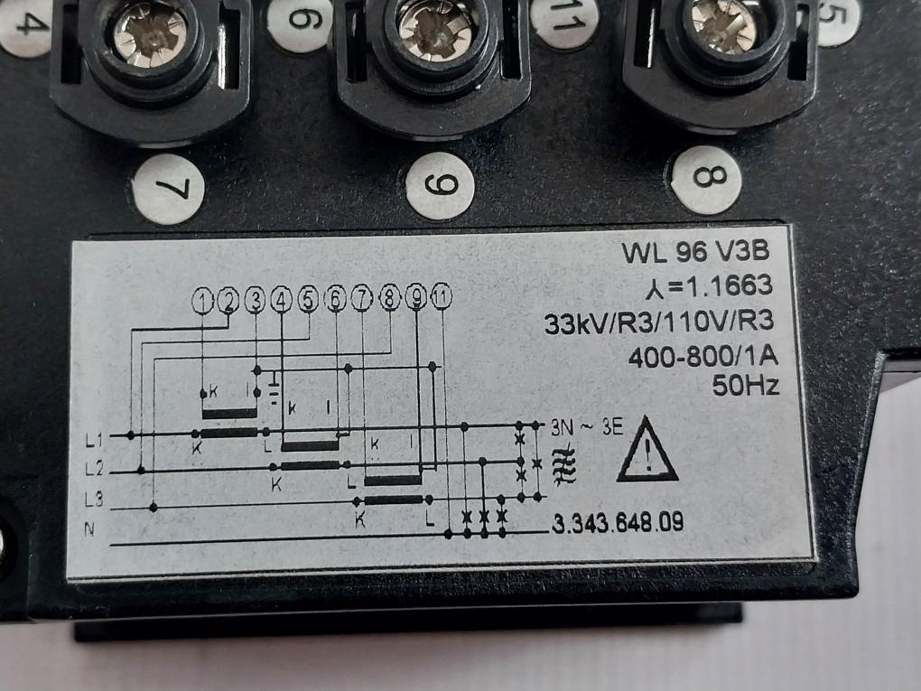 Power Meter Wl91-k5Cl1N1Aw8000 Rishabh Instruments