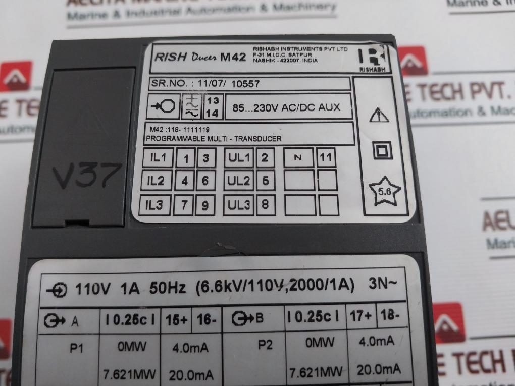 Rishabh M42: 118-1111119 Programmable Multi-transducer