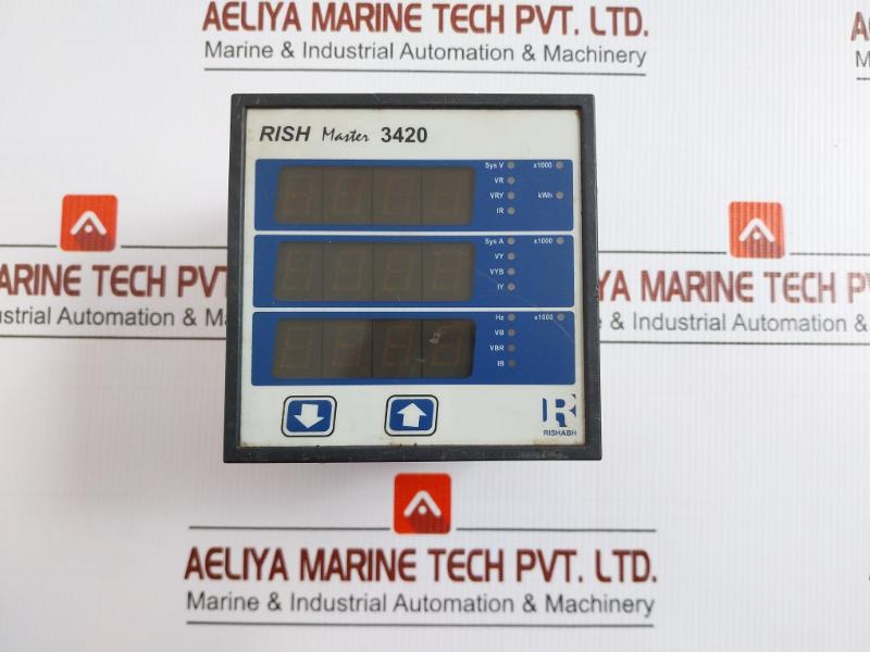 Rishabh Rish Master 300V Digital Multifunction Meter 3420-416-m