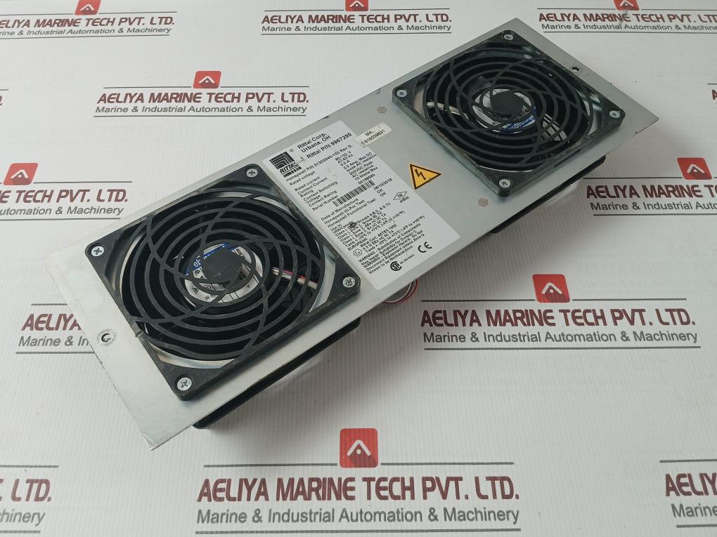 Rittal 9967295 Fan Assembly 51303940-150 Rev G 85-132 V 47-63 Hz 0.5 A
