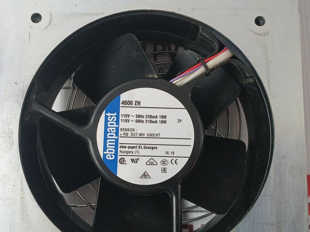 Rittal 9967295 Fan Assembly 51303940-150 Rev G 85-132 V 47-63 Hz 0.5 A