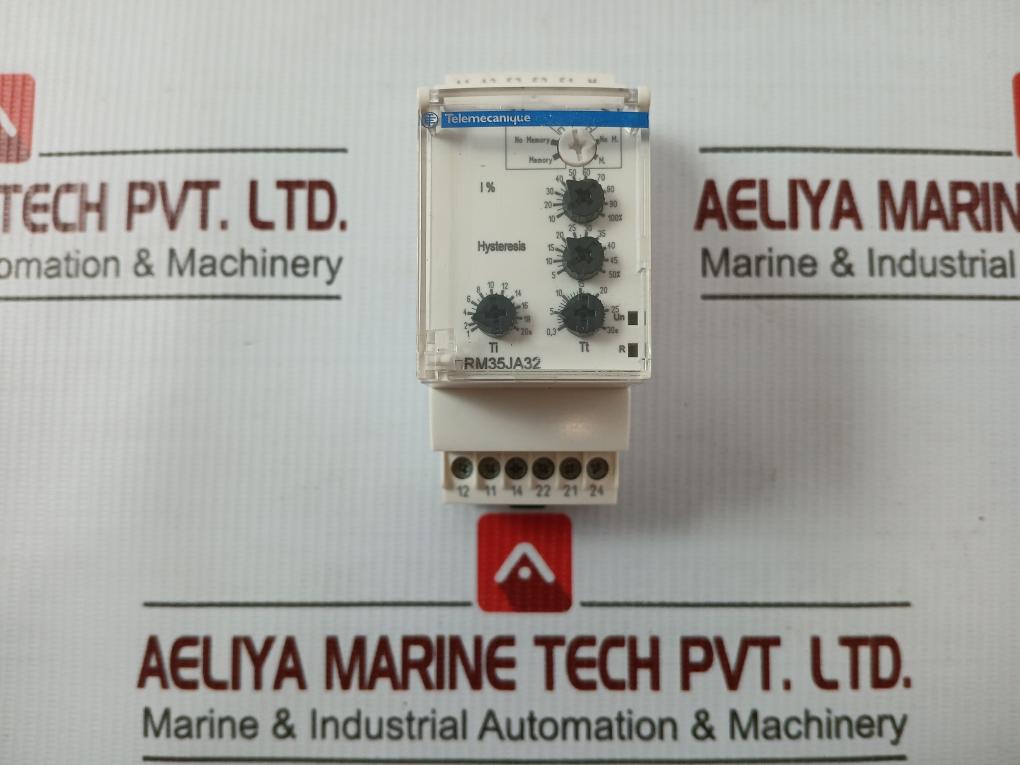 Rm35Ja32Mw Electric Current Monitoring Relay 24–240 Vac Schneider Electric